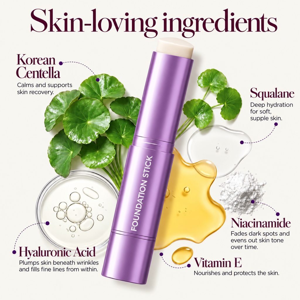 2-in-1 Color-Changing Foundation Stick